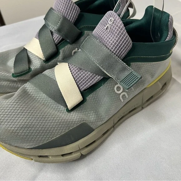 On Cloud Women’s Size 11 Tennis Shoes Cloud Nova Wrap Grey Lavender Sneaker Gym - Picture 6 of 11